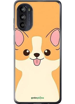 Чехол на motorola moto g52 милый пес моторола мото г52