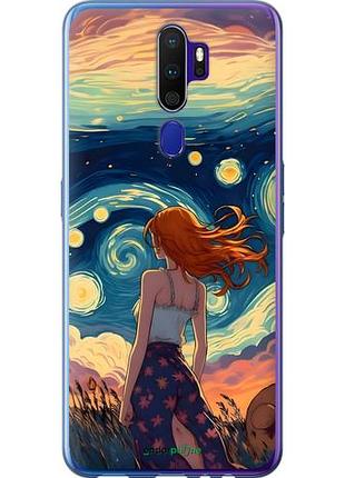 Чохол на oppo a5 2020 дівчина арт