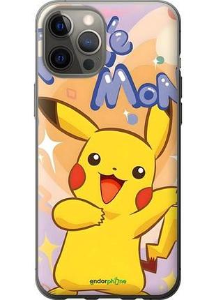 Чехол на iphone 12 pro max пикачу