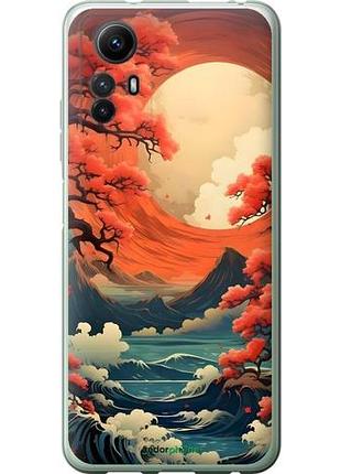 Чохол на xiaomi redmi note 12s природа японії