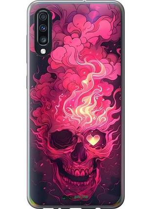 Чохол на samsung galaxy a70 2019 a705f череп арт