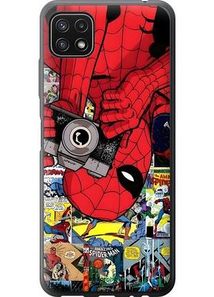 Чехол на samsung galaxy a22 5g a226b человек паук, spiderman 2 самсунг а22 5г а226б 2