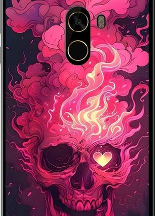 Чехол на xiaomi mi mix 2 череп арт сяоми ми микс 2