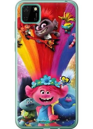 Чехол на huawei y5p троли