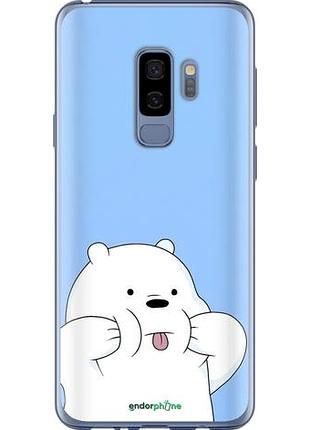 Чехол на samsung galaxy s9 plus милый мишка самсунг с9 плюс