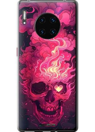 Чехол на huawei mate 30 pro череп арт хуавей мейт 30 про