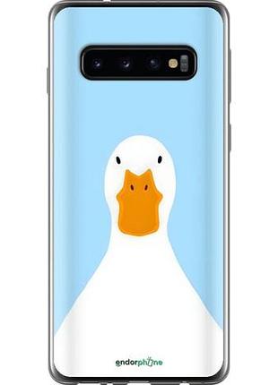 Чохол на samsung galaxy s10 гусак