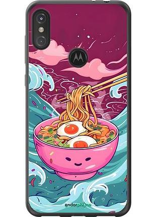 Чехол на motorola one power рамен моторола ван повер