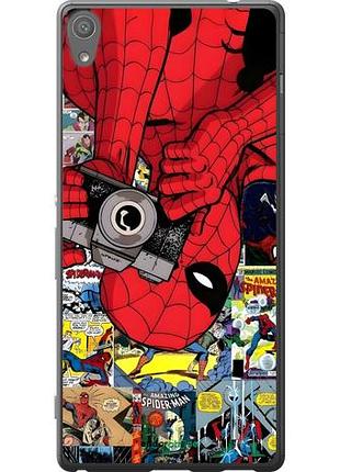 Чехол на sony xperia xa ultra dual f3212 человек паук, spiderman 2 сони эксперия ха ультра дуал ф3212 2