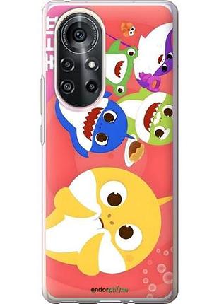 Чехол на huawei nova 8 pro бейби шаркс
