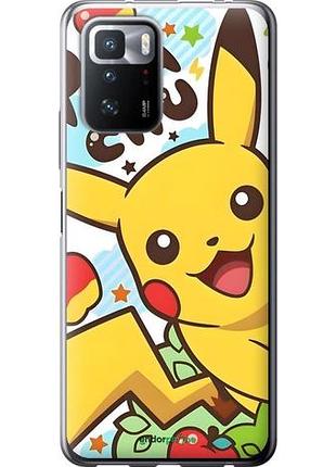 Чехол на xiaomi poco x3 gt пикачу 2 сяоми поко х3 гт2