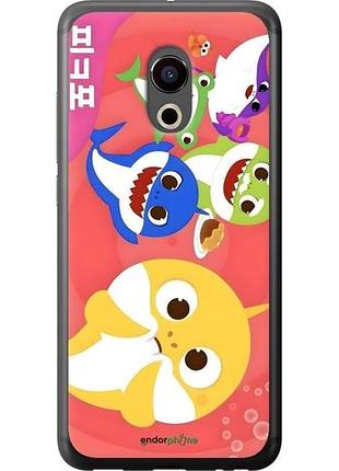 Чехол на meizu pro 6 бейби шаркс мейзу про 6