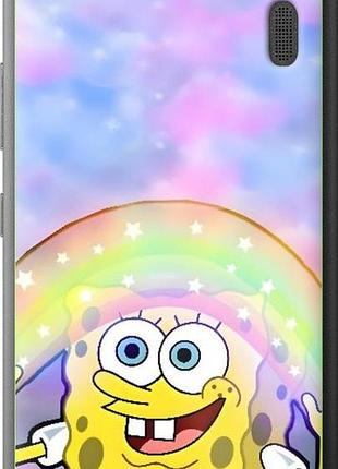 Чехол на lenovo a7000 спанч боб, sponge bob леново а7000