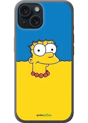 Чохол на iphone 15 мардж флаг україни