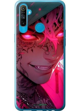 Чехол на realme c3 аниме демон 3 риалми с33