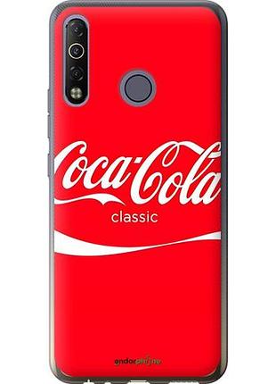 Чехол на tecno camon 12 air cc6 кока кола текно камон 12 аир сс6