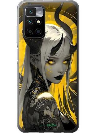 Чехол на xiaomi redmi 10 аниме демон 2 сяоми редми 102