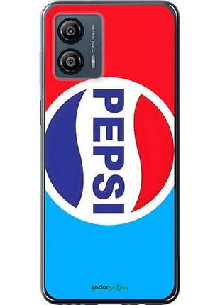 Чехол на motorola moto g53 пепси моторола мото г53
