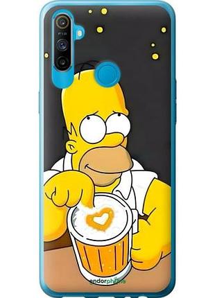 Чехол на realme c3 гомер пиво риалми с3
