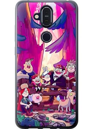 Чехол на nokia 8.1 гравити фолз нокиа 8.1