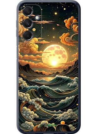 Чехол на samsung galaxy m34 5g арт волны самсунг м34 5г