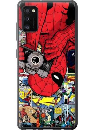 Чехол на samsung galaxy a41 a415f человек паук, spiderman 2 самсунг а41 а415ф 2