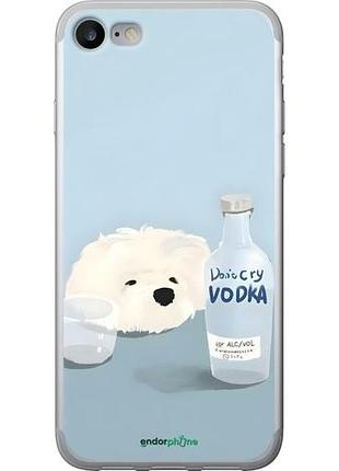 Чехол на iphone se 2020 пес водка