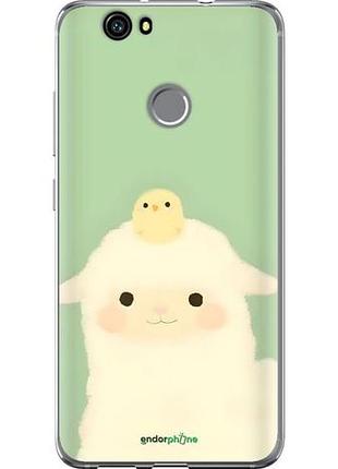 Чохол на huawei nova барашок і циплівок