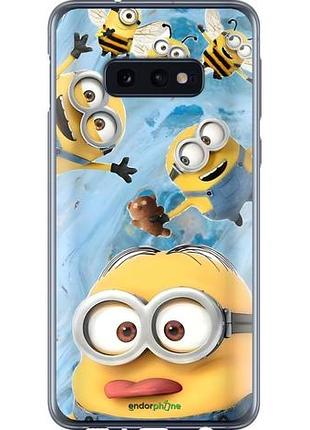 Чехол на samsung galaxy s10e миньоны самсунг с10e