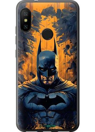 Чехол на xiaomi redmi 6 pro бетмен, batman сяоми редми 6 про