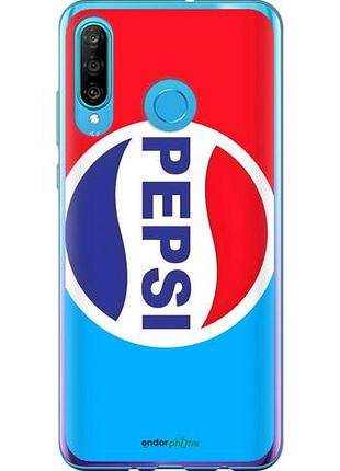 Чехол на huawei p30 lite пепси