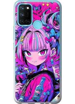 Чехол на realme c17 аниме милаха
