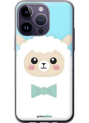 Чехол на iphone 14 pro max милый барашек айфон 14 про макс