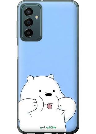 Чехол на samsung galaxy m13 m135 милый мишка самсунг м13 м135