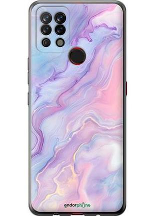 Чехол на tecno pova ld7 нежный мрамор текно пова лд7