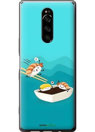 Чехол на sony xperia xz4 суши