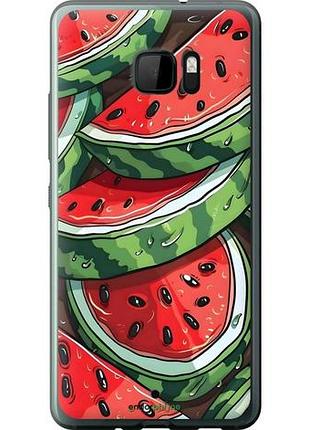 Чехол на htc u ultra арбуз хтс у ультра
