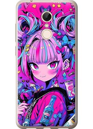 Чехол на xiaomi redmi 5 аниме милаха сяоми редми 5