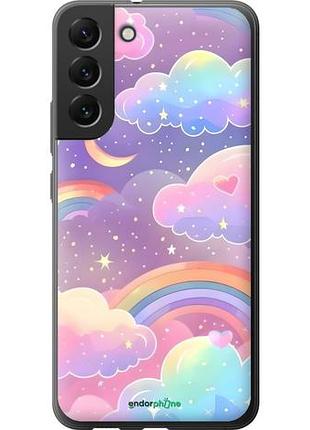 Чохол на samsung galaxy s22 plus хмари та веселка