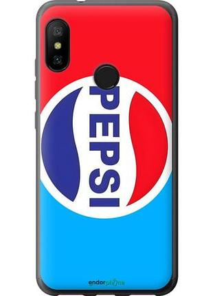 Чехол на xiaomi redmi 6 pro пепси сяоми редми 6 про