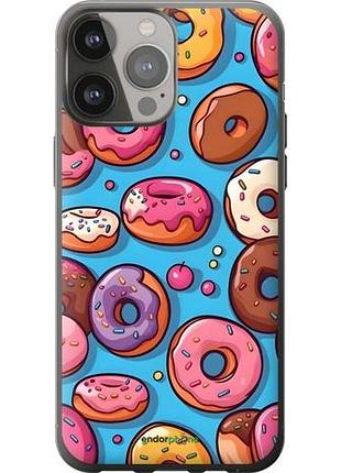 Чехол на iphone 13 pro max пончики айфон 13 про макс