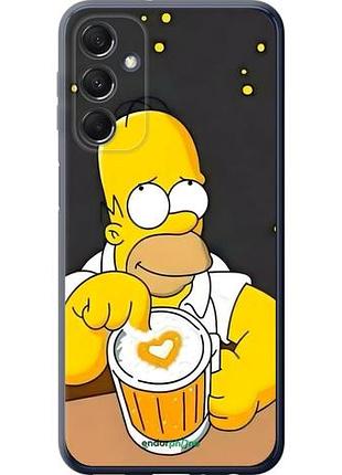Чехол на samsung galaxy m34 5g гомер пиво самсунг м34 5г