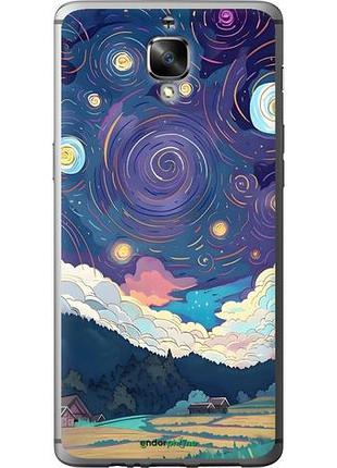 Чехол на oneplus 3 креатинвый арт 1+ 3
