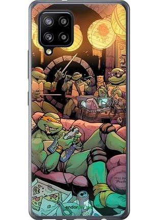 Чехол на samsung galaxy a42 a426b черепашки нинзя самсунг а42 а426б