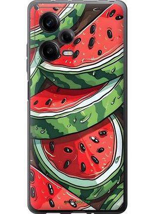 Чехол на xiaomi redmi note 12 pro 5g арбуз сяоми редми ноут 12 про 5г