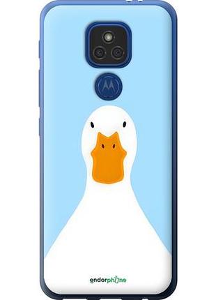 Чохол на motorola e7 plus гусак