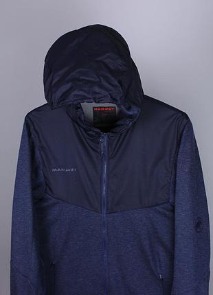Mammut куртка легка кофта л хл темно синя alvra midlayer 5