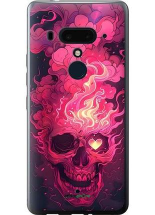 Чохол на htc u12 plus череп арт
