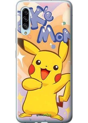 Чехол на samsung galaxy a90 5g пикачу самсунг а90 5г