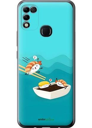 Чехол на infinix hot 11 play суши инфикс хот 11 плей